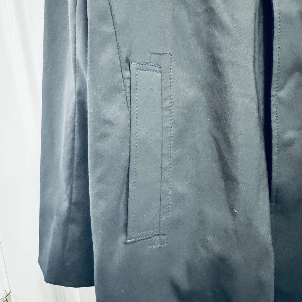 Tumi T-Tech Black Essential Gear Water Resistant‎ Rain Zip Snap Jacket Large